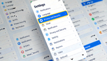 步骤四截图：Telegram设置菜单中高亮显示Language语言选项